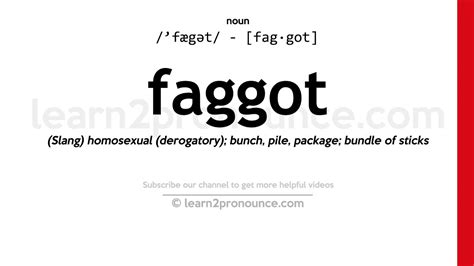 definition of faget|Faggot Definition & Meaning .